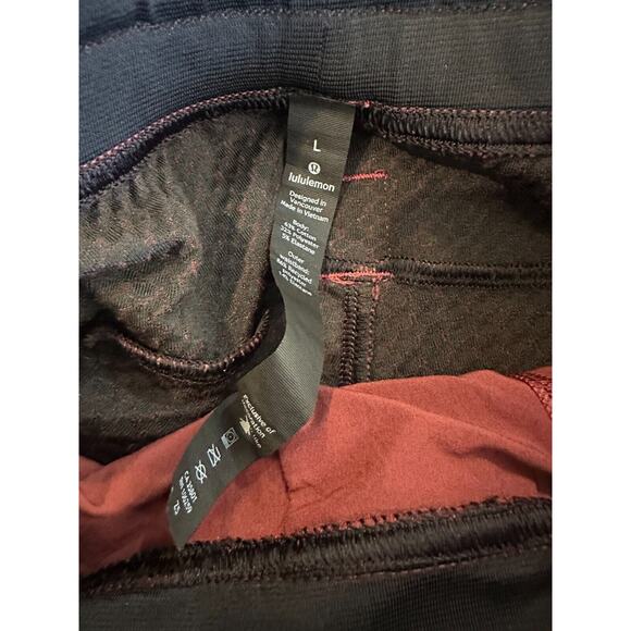 Lululemon At Ease Jogger 29" Inseam Heathered Savannah Red Men's Size Large - Picture 9 of 13